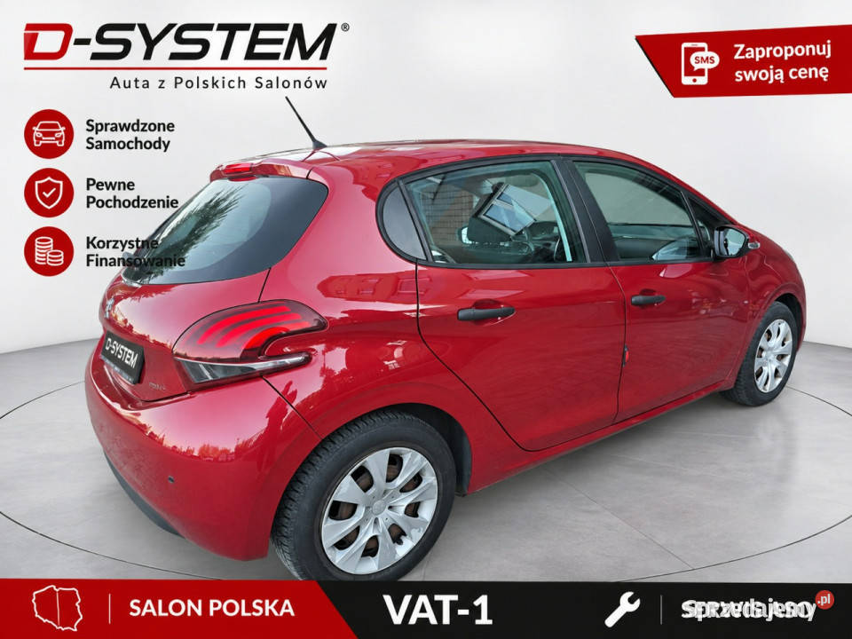 Peugeot 208 VAT 1 208 PEUGEOT ABS podlaskie Białystok sprzedam