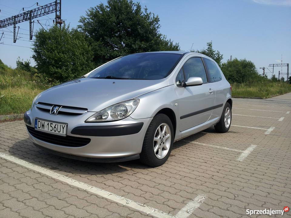 peugeot 307 srebrny zadbany Samochody osobowe Wrocław