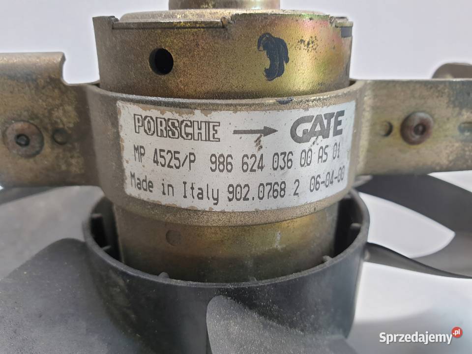 Porsche Boxster 986 27 WENTYLATOR SILNIKA Wentylatory chłodnicy lubelskie Rudka