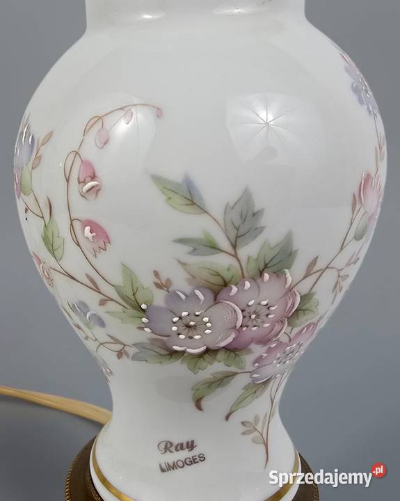 Lampka stołowa Ray Limoges Francja połowa XXw