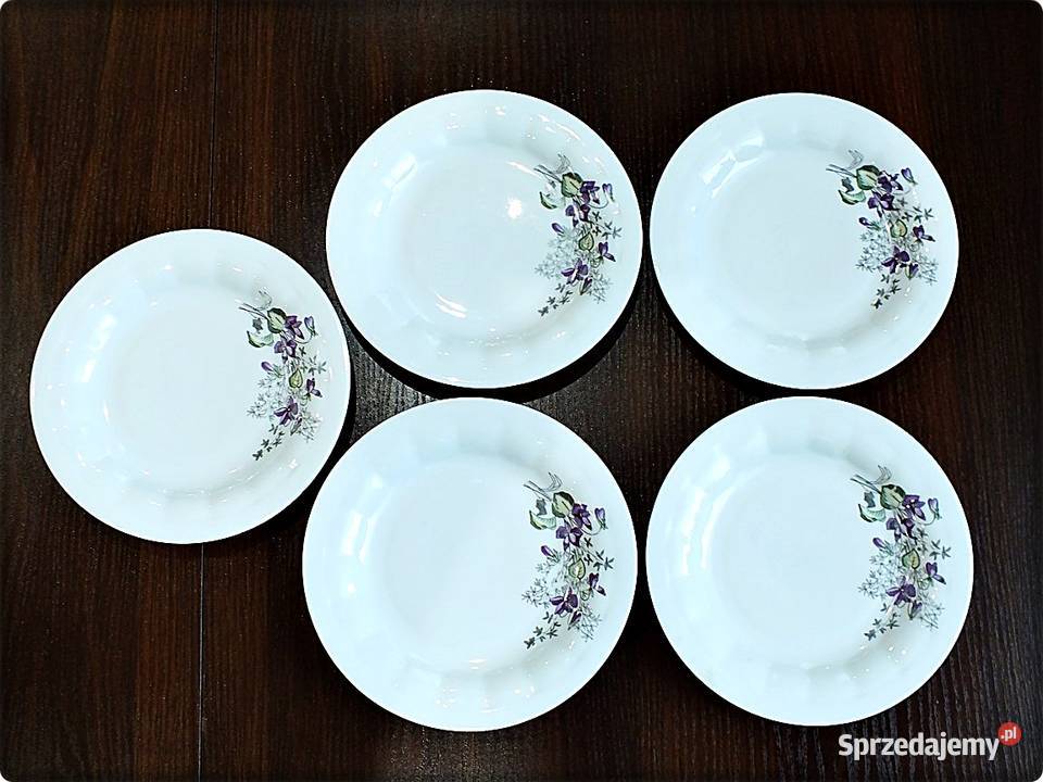 Talerz Talerzyk deserowy 175 Fabryka Porcelany Żary