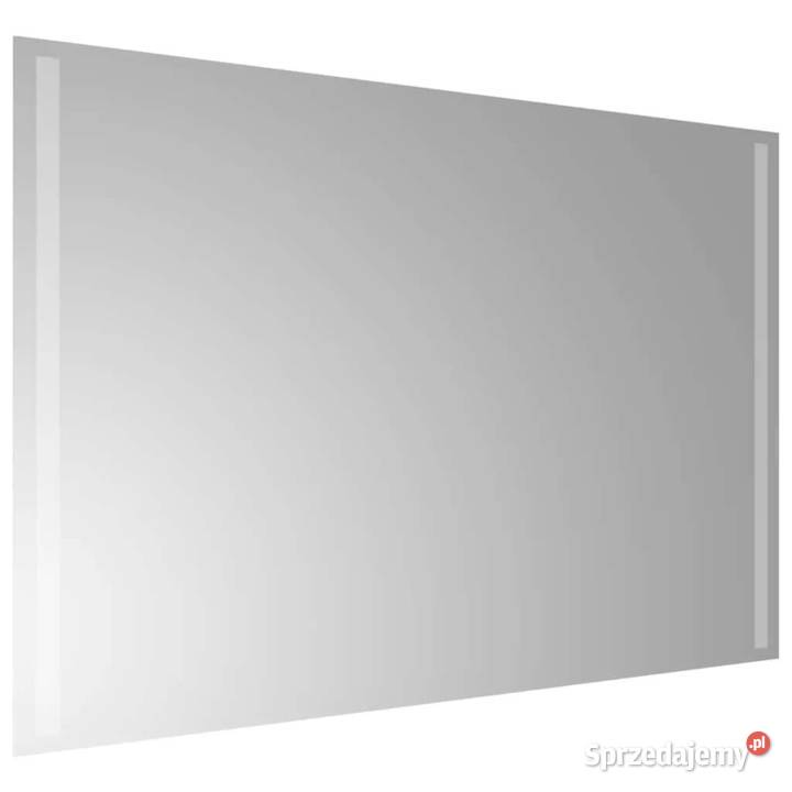 vidaXL Lustro łazienkowe z LED 90x60 mazowieckie