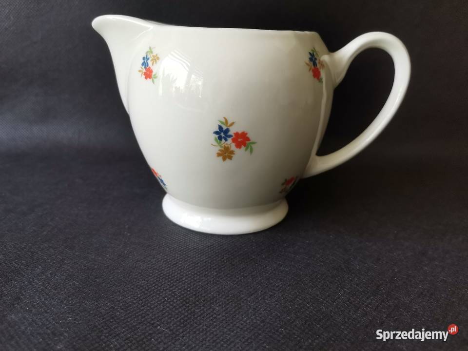 Stary przedwojenny dzbanek mlecznik porcelana Katowice