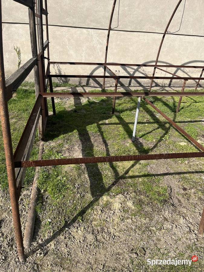 Szklarnia tunel foliowy solidna konstrukcja Piątek