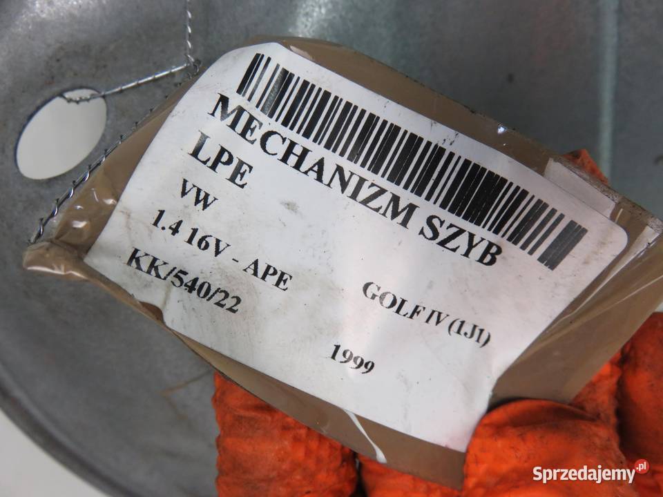 PODNOŚNIK SZYBY LEWY PRZEDNI VW GOLF IV osobowe