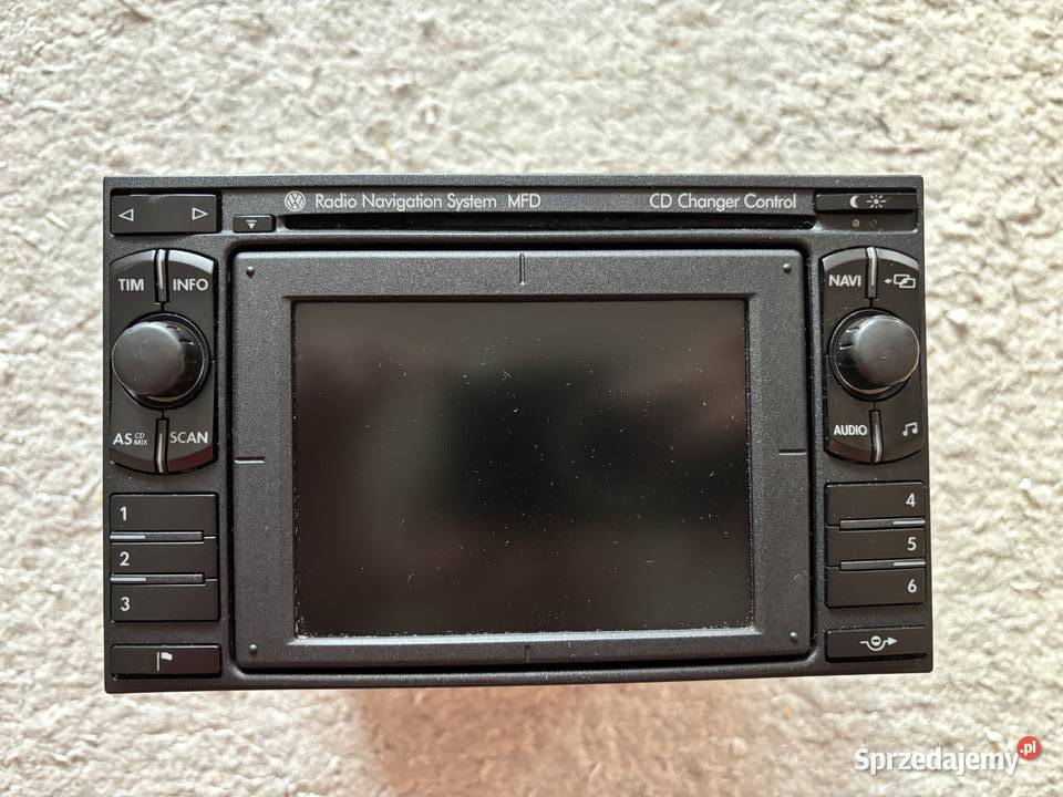 Orginalna radionawigacja VW MFDKod Pszów