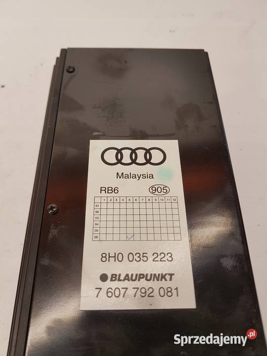 WZMACNIACZ AUDI A4 B6 B7 CABRIO 8H0035223 śląskie sprzedam