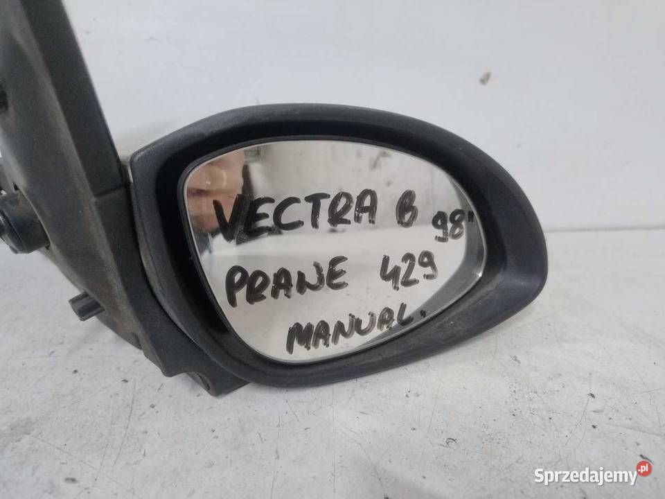 LUSTERKO PRAWE MANUALNE OPEL VECTRA B osobowe Lusterka zewnętrzne sprzedam