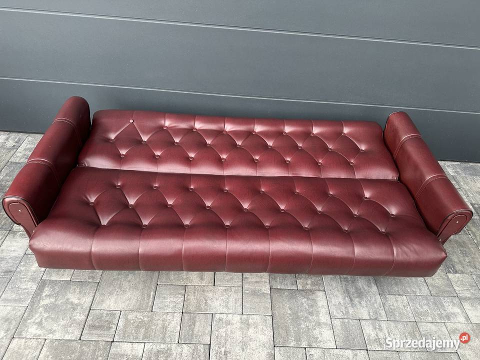 Sofa skórzana z fotelami Tarnów