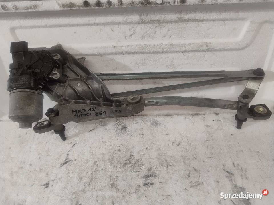 MECHANIZM WYCIERACZEK PRZEDNICH FORD FIESTA MK7 Motoryzacja