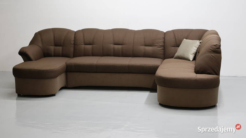 TSS Nowe Wielkie U funkcja spania kanapa rogówka 84cm Poznań