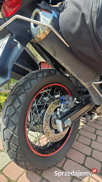 Suzuki VSTROM 650 2015 r wersia XT ABS pierwszy nieuszkodzony Partynia