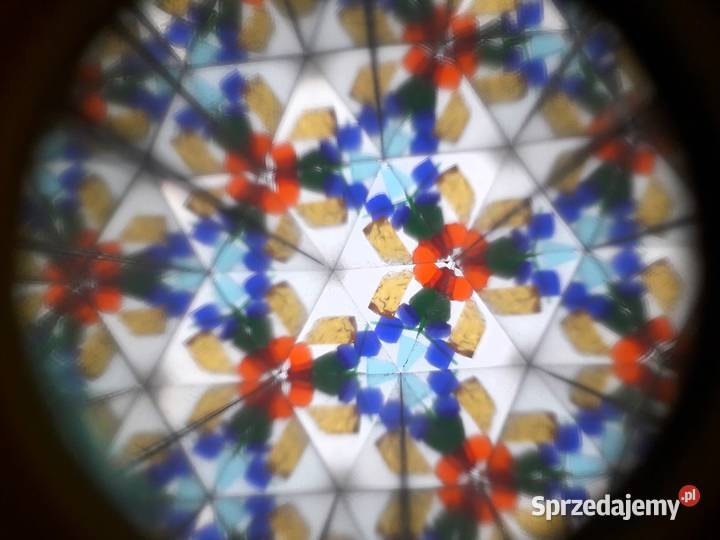 Kalejdoskop zabawka optyczna marki Nici Warszawa