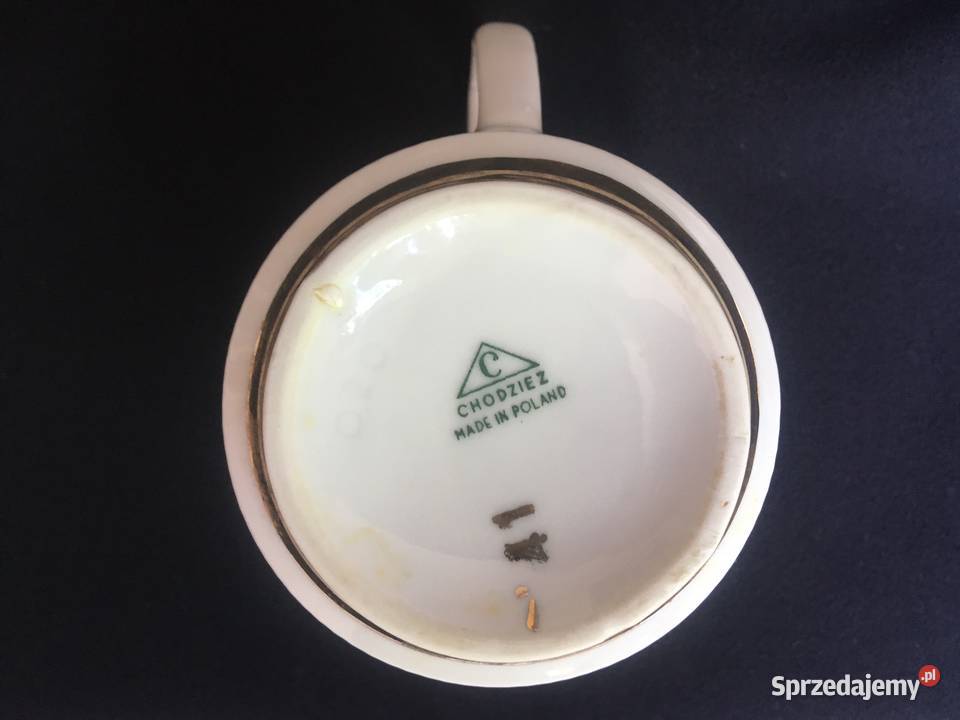 PRL stara filiżanka Chodzież