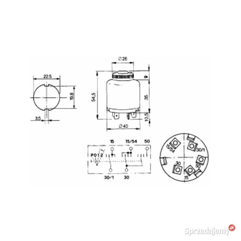 Stacyjka 4pozycyjna typ Same 274095200 276590050 Do maszyn uprawowych