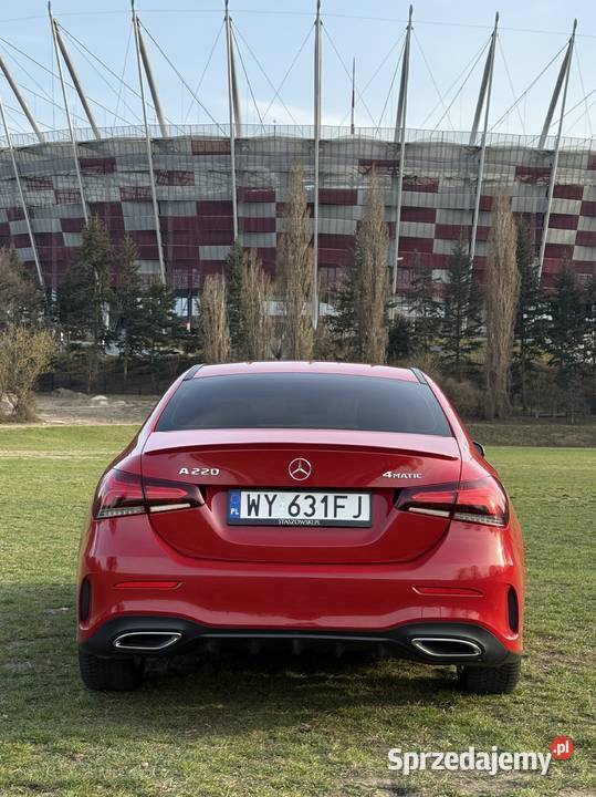 Sprzedam MercedesBenz A220 Pakiet AMG 2019r 97 1997cm3 Klasa A Warszawa sprzedam