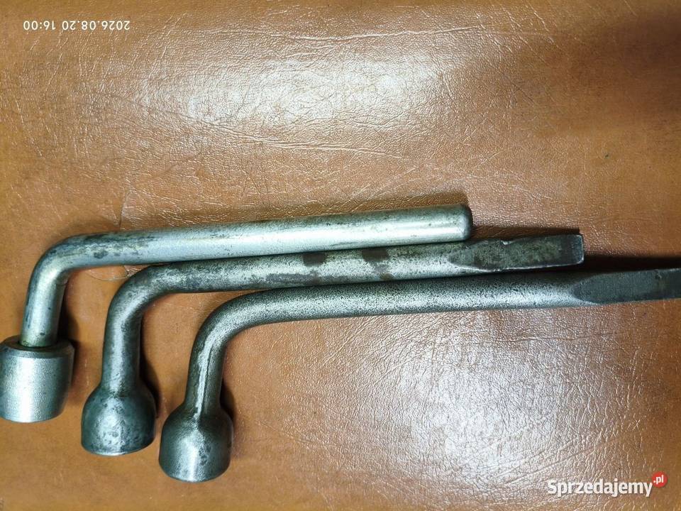 Klucz do kół fajkowy Lka PRL Fiat 125p 126p manualna