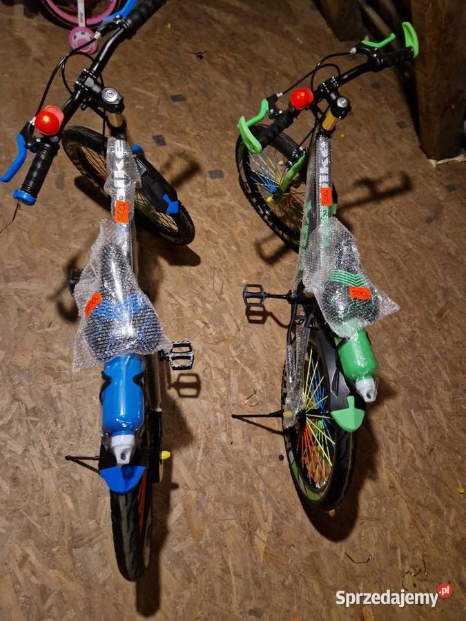 Rowerek 20 niebiesko zielony czerwony YBOBIKE wielkopolskie Głogowa