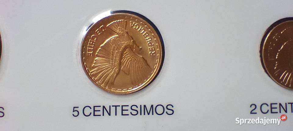 Stare monety Set 1970 Chile Lesko