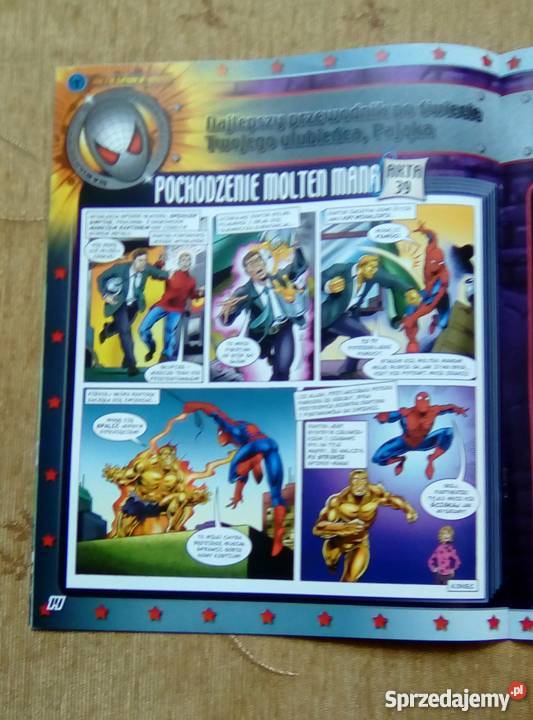 SPIDERMAN BOHATEROWIE I ZŁOCZYŃCY 39 Piszczac