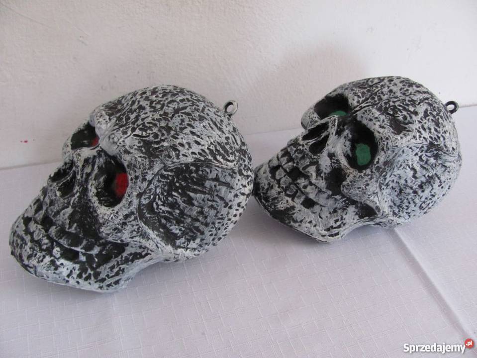 czaszki na halloween 2 sztuki lubelskie Zamość
