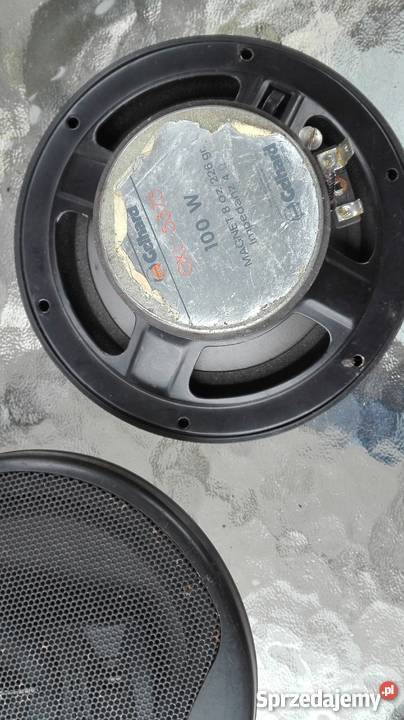 Głosniki samochodowe firmy Pionier i Gelhard Zbiersk