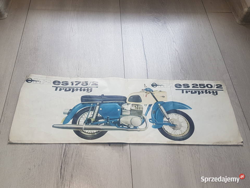 MZ ES 175250 TROPHY ORYGINALNY PROSPEKT śląskie Bytom sprzedam