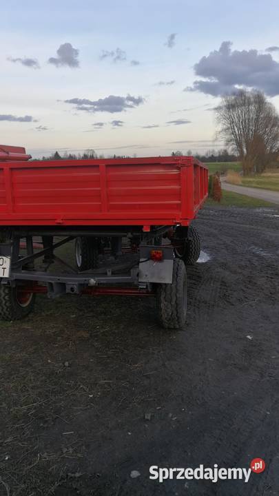 Sprzedam przyczepę rolniczą wywrotkę Sanok nieuszkodzony Przyczepy rolnicze Rudno
