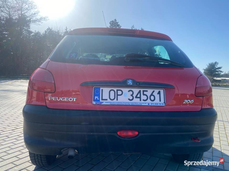 Peugeot 206 11 stan mechaniczny igła Salon 206 Chodel