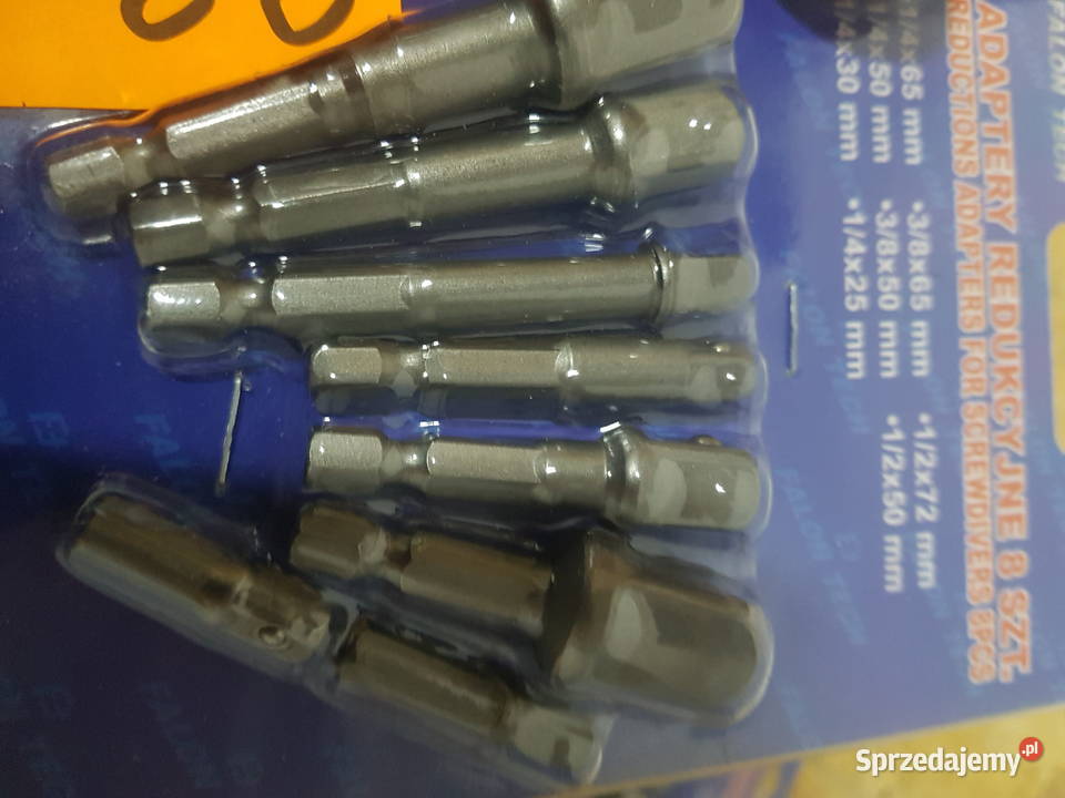 Adaptery do wkrętarki redukcje na nasadki 14 38 Głogowa