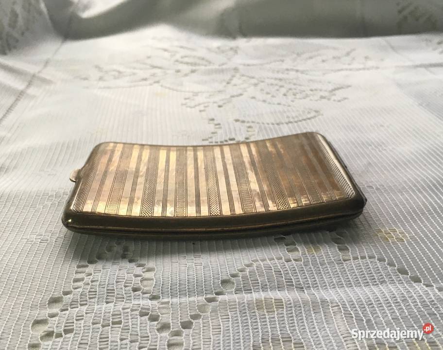 Papierośnica stara anglia Pozostałe Kraków