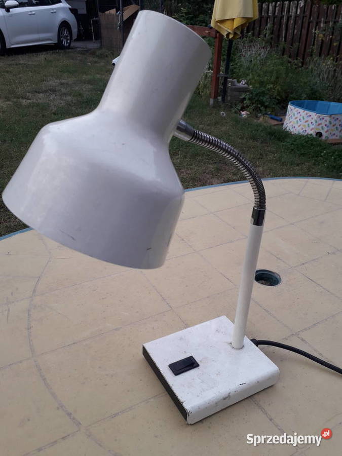 Stara lampa biurkowa model 99 autorstwa Herberta Lampki biurkowe mazowieckie Warszawa