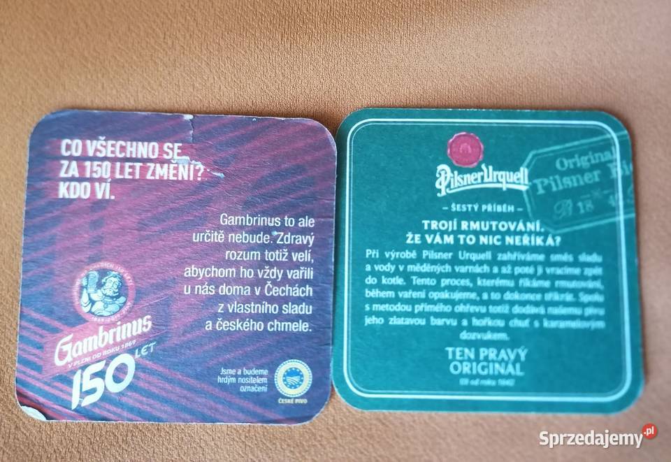 Podkładki kolekcja pod szklankipiwo Łódź