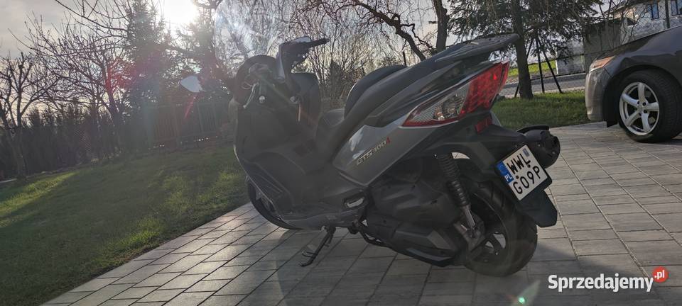 Sym GTS 300i mega komfort oszczędny szybki nieuszkodzony Krępiec