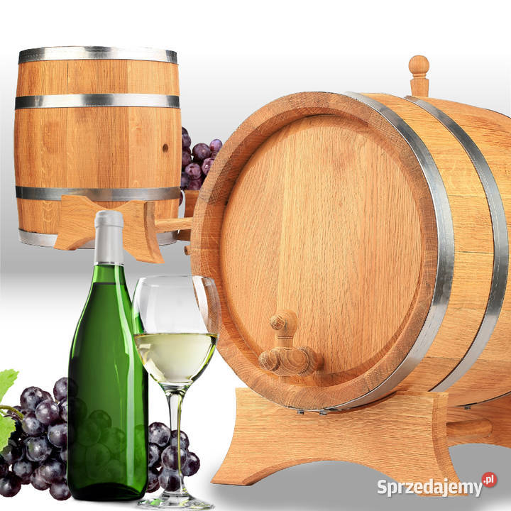 Beczka dębowa 3L do bimbru whisky wina nalewek Szczecin