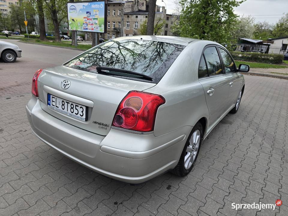 Toyota Avensis 20 benzyna 147 2004r T25 klimatyzacja łódzkie