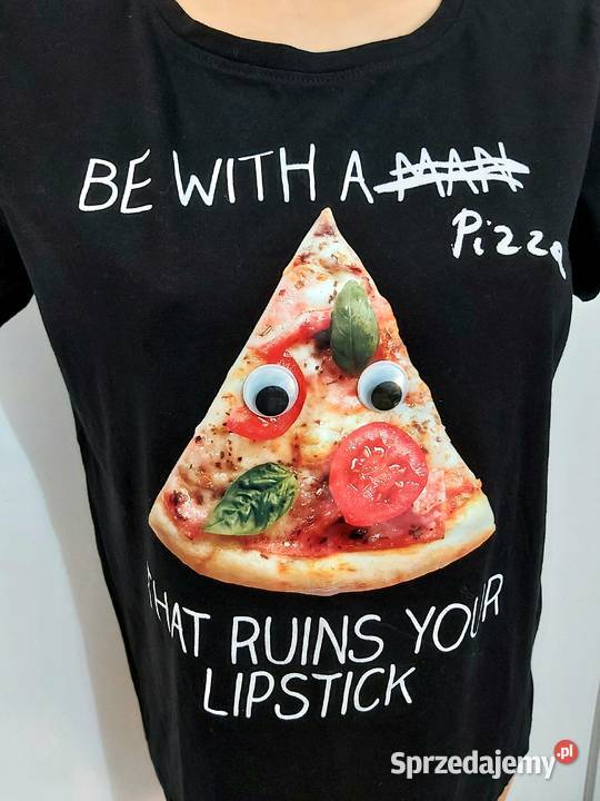 M Sinsay koszulka pizza nowa Rozmiar 38(M) Braniewo