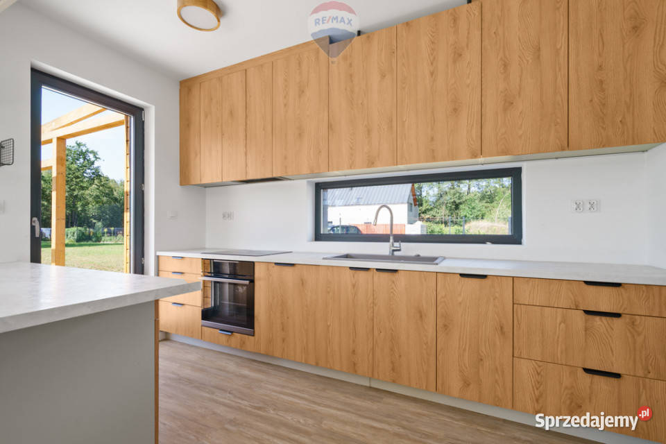 Nowoczesny energooszczędny piękna duża działka