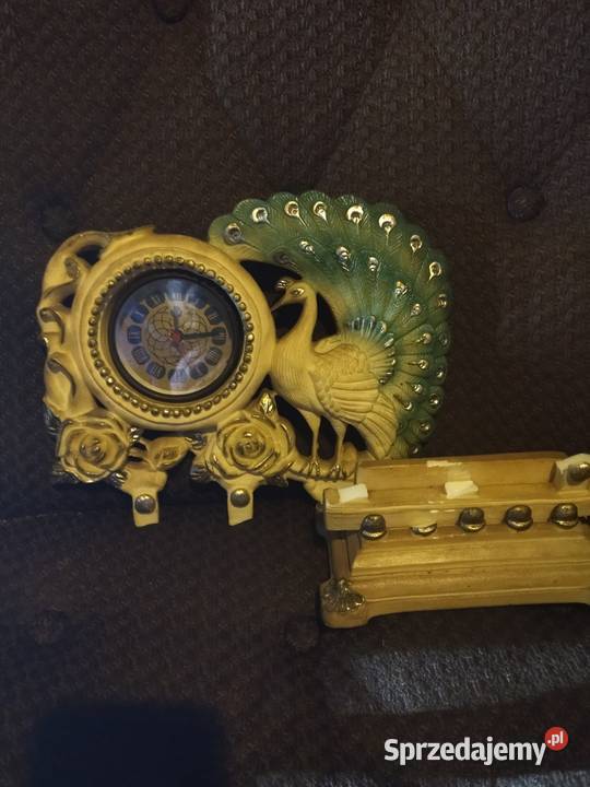 Antyczny zegar z pawiem Olsztyn