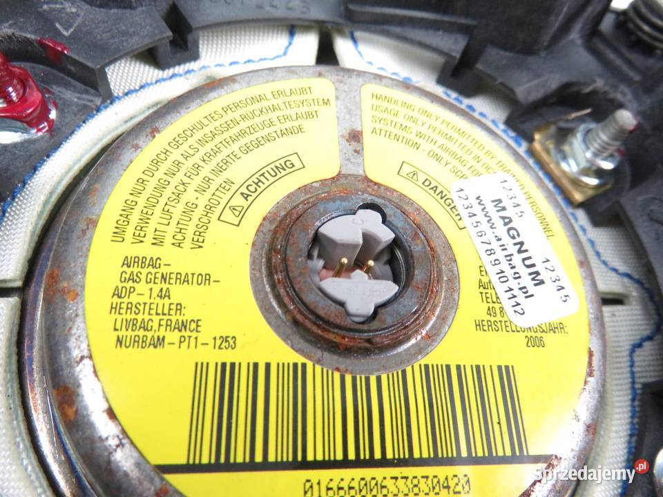 PODUSZKA KIEROWCY FORD C I 6M51R042B85AC Wyposażenie wnętrza