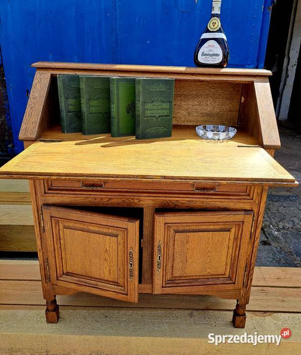 Sekretarzyk dębowy Biurka Poznań