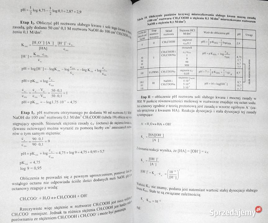 Przewodnik do ćwiczeń z chemii Maria MikosBielak Rok wydania 2001 Książki i Podręczniki lubelskie Chełm
