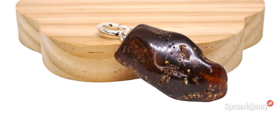 Zawieszka wisiorek z bursztynu BURSZTYN bałtycki Warszawa