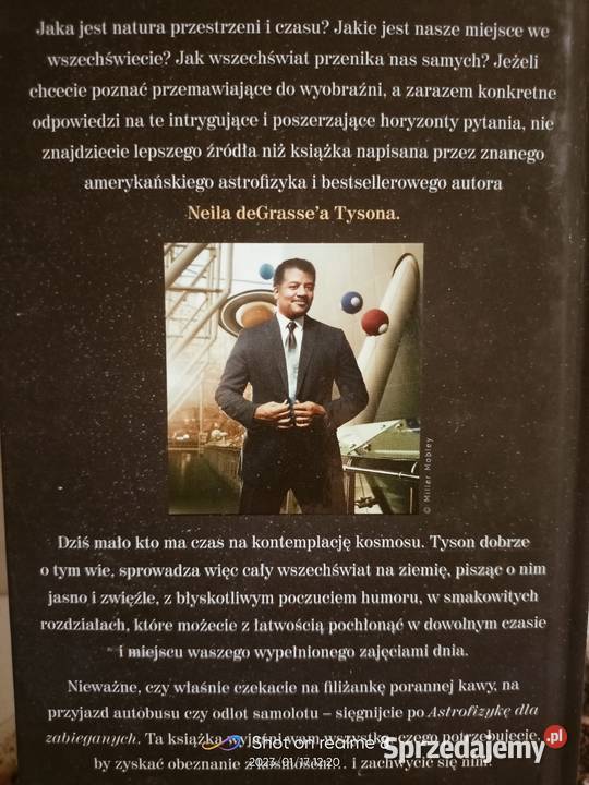 Astrofizyka zabieganych Tyson książki Warszawa