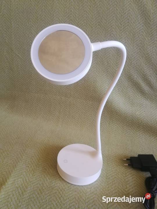 Bezprzewodowa lampka biurkowa LED z lusterkiem i sprzedam