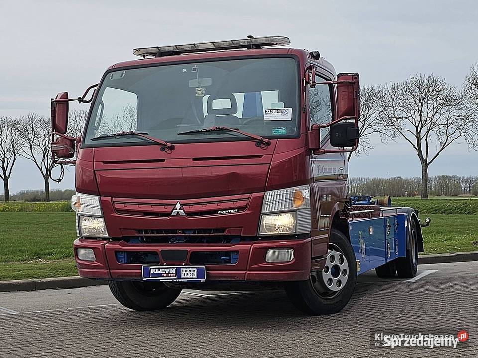 Fuso CANTER 9C18 HIAB 8T HOOKLIFT hakowiec 4x2 Samochody ciężarowe pomorskie