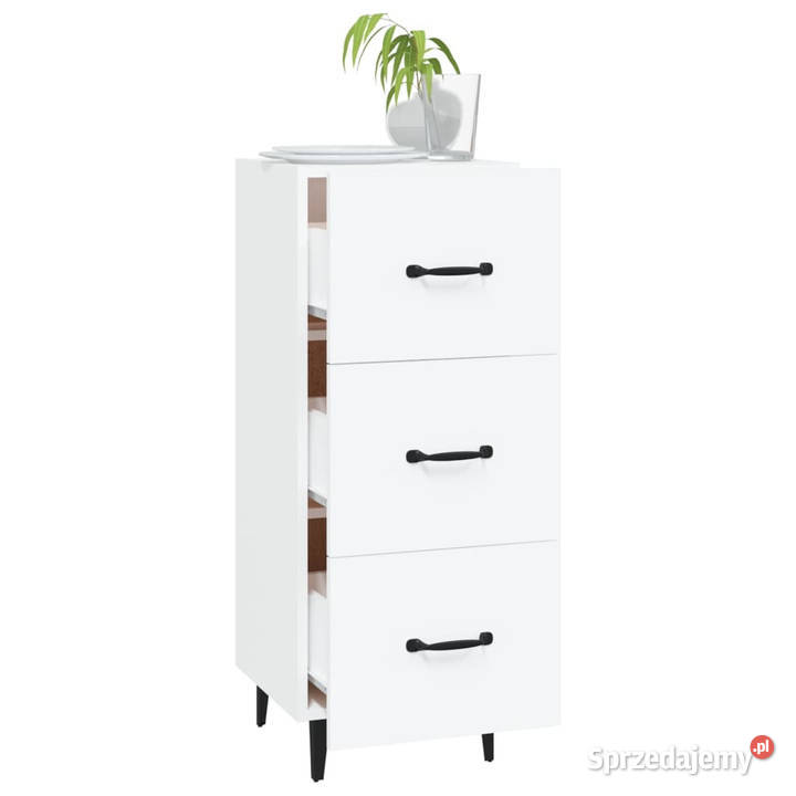 Szafka biała 345x34x90 materiał drewnopochodny