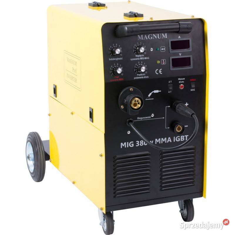 MAGNUM MIGMAG 380W MMA IGBT Półautomaty spawalnicze Półautomaty spawalnicze wielkopolskie Krotoszyn