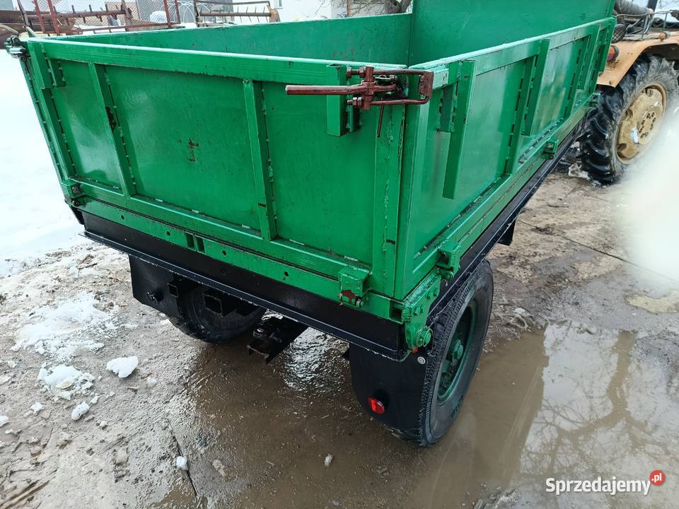 Przyczepa kiper wywrotka 2t mała transport Limanowa