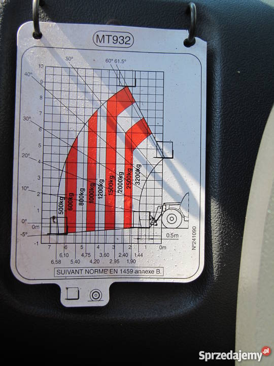 Manitou 932 Ładowarka teleskopowa 32t 9m Merlo